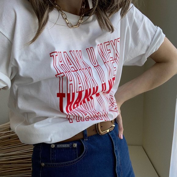 VSCO Thank You Next Relaxed Tee - Picture 2 of 6